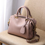  Luxury Genuine Leather Large Tote Bag for Women - Premium Shoulder Casual Handbag