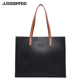 Classic Leather Tote Bag for Women