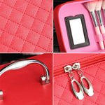 Cosmetic Bag Women Toiletry Bag Organizer Travel Makeup Bag Fashion Top Handle Large Capacity Makeup Case Cosmetic Bag