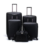 High-End Luxury 16/20/24/28 Inch Women Handbag +Rolling Luggage Spinner Brand Travel Suitcase