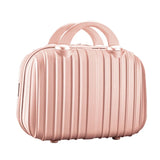 High Quality 14In Cosmetic Case Luggage Small Travel Portable Carrying Suitcase for Makeup F3MD