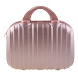High Quality 14In Cosmetic Case Luggage Small Travel Portable Carrying Suitcase for Makeup F3MD