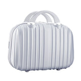 High Quality 14In Cosmetic Case Luggage Small Travel Portable Carrying Suitcase for Makeup F3MD