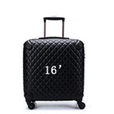 High-End Luxury 16/20/24/28 Inch Women Handbag +Rolling Luggage Spinner Brand Travel Suitcase